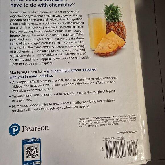 General Organic and Biological Chemistry Frost Deal Fourth Edition 9780134988696 - Picture 2 of 3